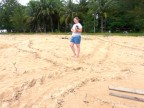 Sara by turtle tracks.JPG (136 KB)